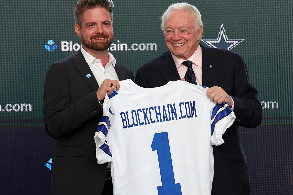 The Dallas Cowboys And Blockchain.com Partnership Press Conference