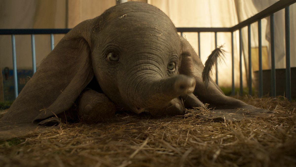 This image released by Disney shows a scene from "Dumbo."