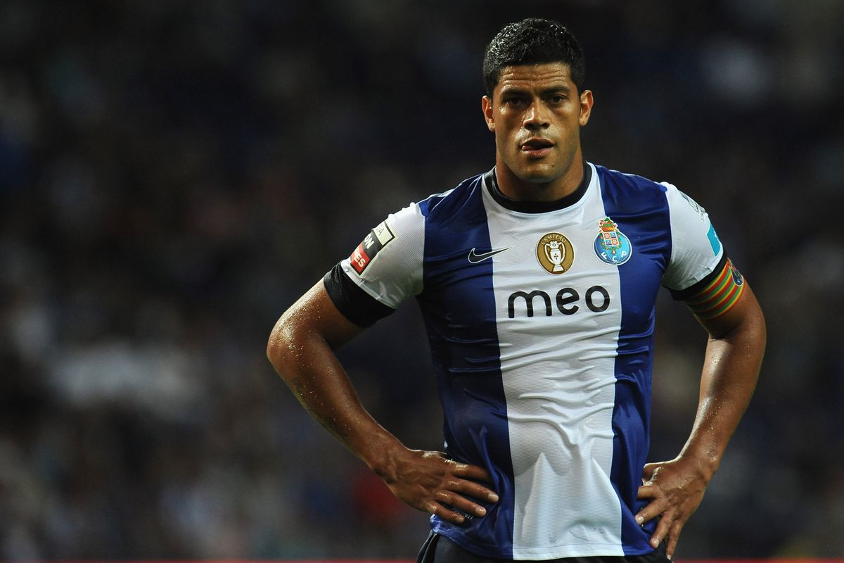 PORTO, PORTUGAL - AUGUST 25:  Hulk of FC Porto looks on during the Liga Zon Sagres match between FC Porto and Vitoria Guimaraes at Estadio do Dragao on August 25, 2012 in Porto, Portugal.  (Photo by Valerio Pennicino/Getty Images)