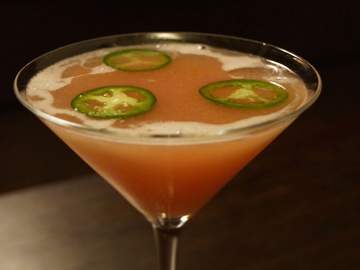 Sushiko's Kinjite cocktail