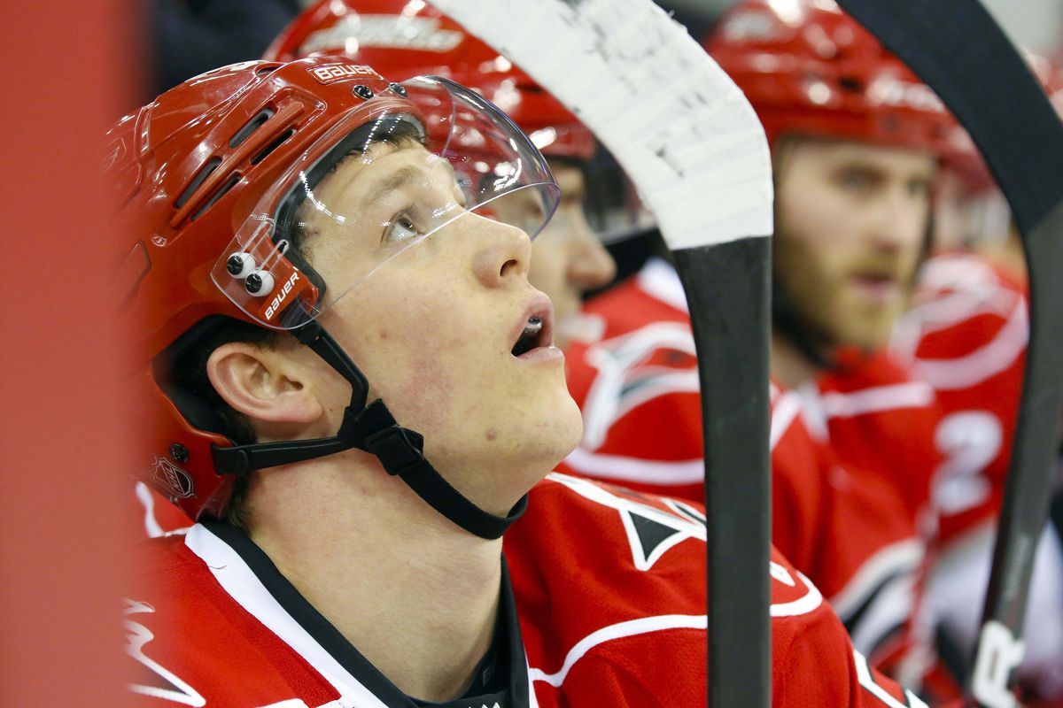 Jeff Skinner's goal was not enough for Hurricanes - (file photo)