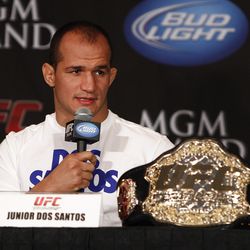 UFC 155 press conference photos