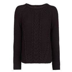 Mango <a href="http://shop.mango.com/US/p0/mango/clothing/cable-knit-cotton-sweater/?id=13025630_02&n=1&s=prendas.cardigans&ident=0__1_0_1383072546621">cable-knit cotton sweater</a>, $39.99.