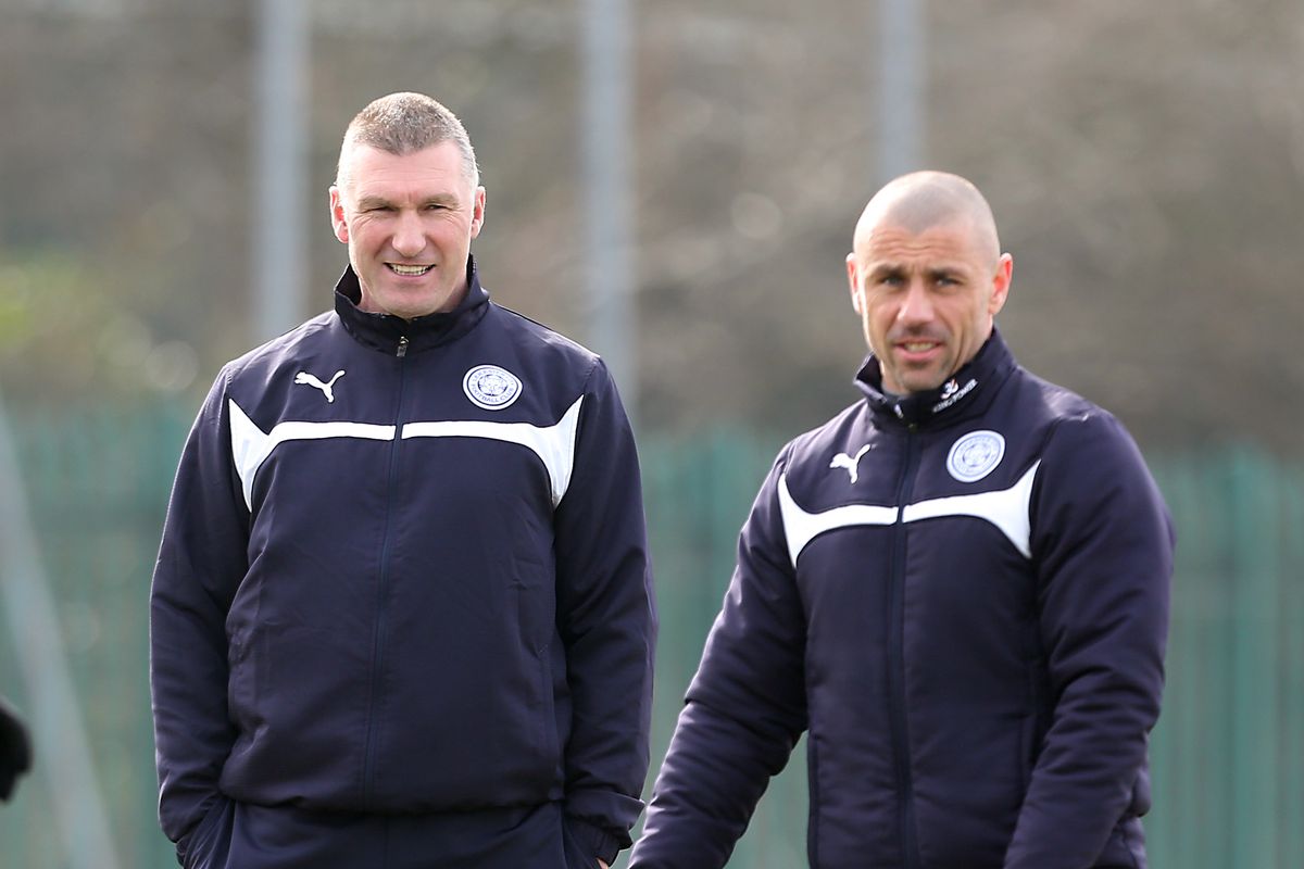 Leicester City Training Session and Press Conference