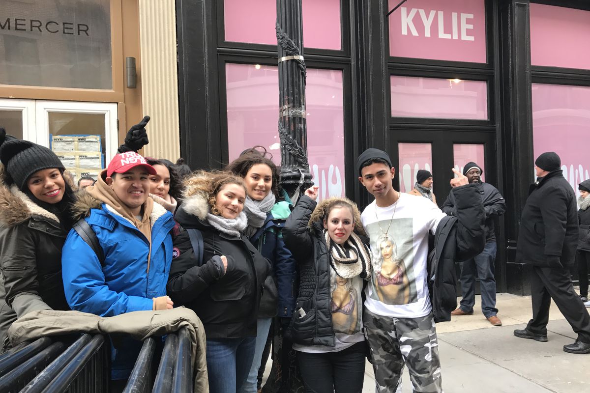 Kylie pop-up store