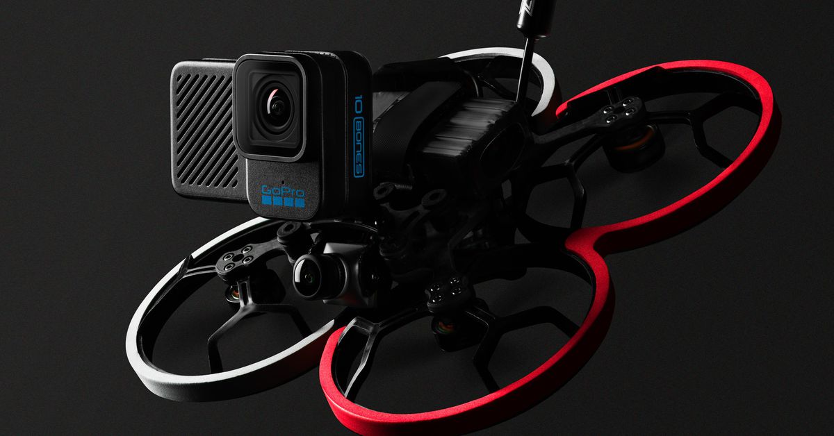 GoPro ripped out the guts of the Hero10 Black to give its bones to drones