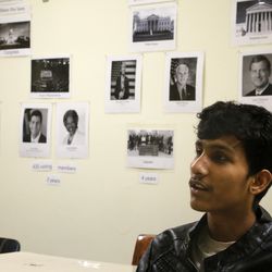 Rupen Darjee, 21, talks about his life as a refugee during an interview in Columbus, Ohio, on Wednesday, Feb. 21, 2018. Darjee, whose family is from Bhutan, was born in a refugee camp in Nepal. He now operates a box-making machine at a Columbus food processing plant. Though he is Christian, and not from a country impacted by President's travel ban, he says some of his family members, including two brothers, have had trouble getting to this country.