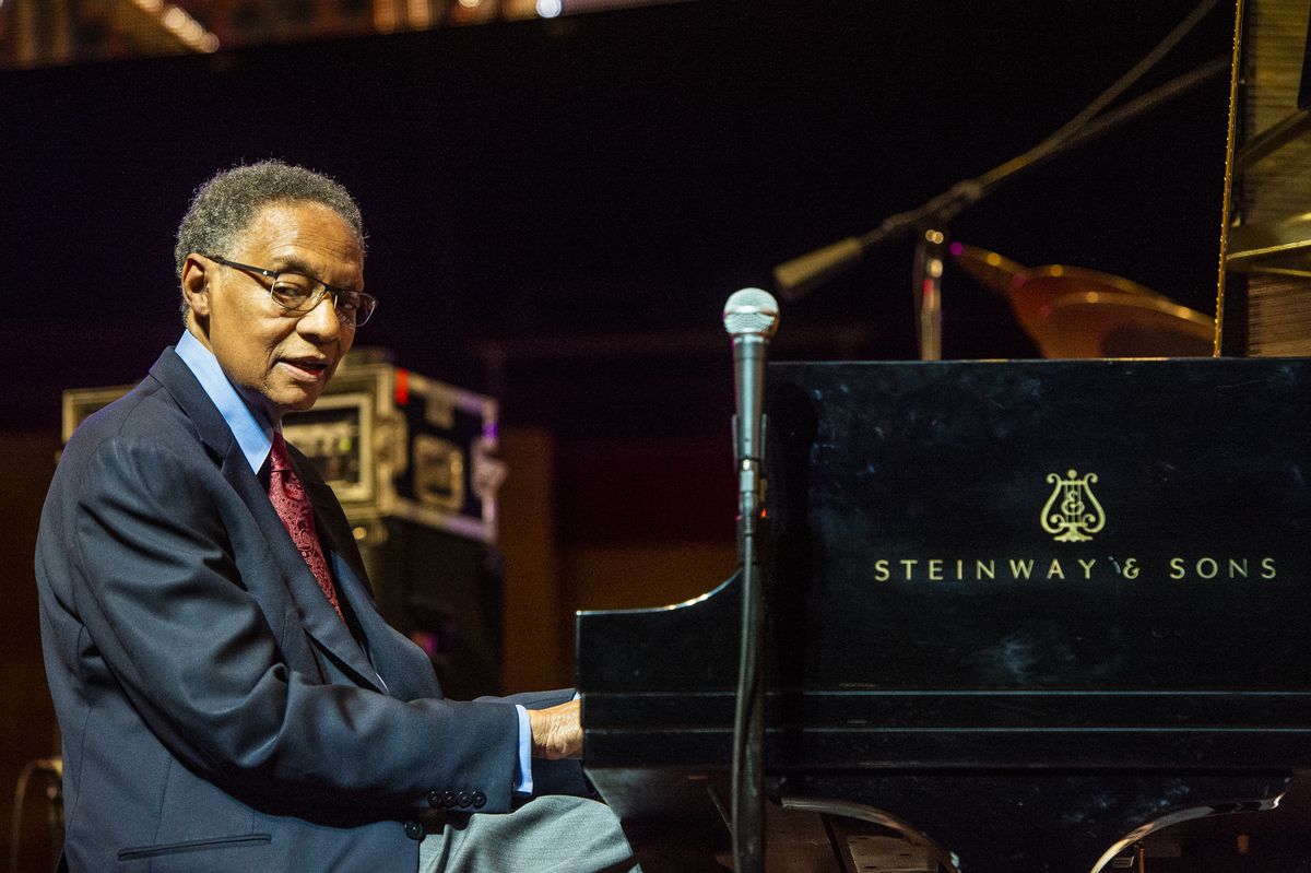 Ramsey Lewis performs during the 40th Annual Chicago Jazz Fest in 2018.