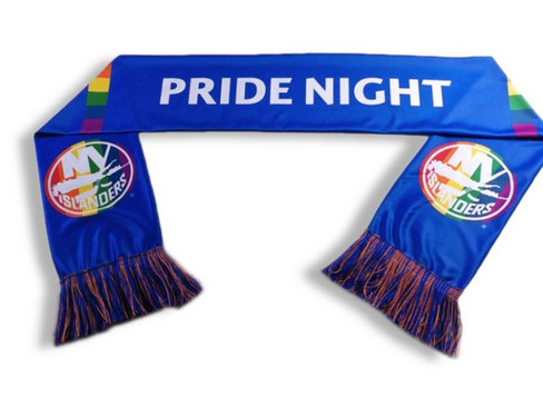 Islanders Pride Night scarf