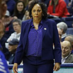 The Buffalo Bulls take on the UConn Huskies in the second round of the 2019 NCAA Women’s Basketball Tournament in Storrs, CT on March 24, 2019.