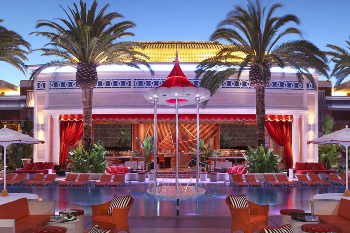 The pool scene returns for adults only at Encore Beach Club in March on