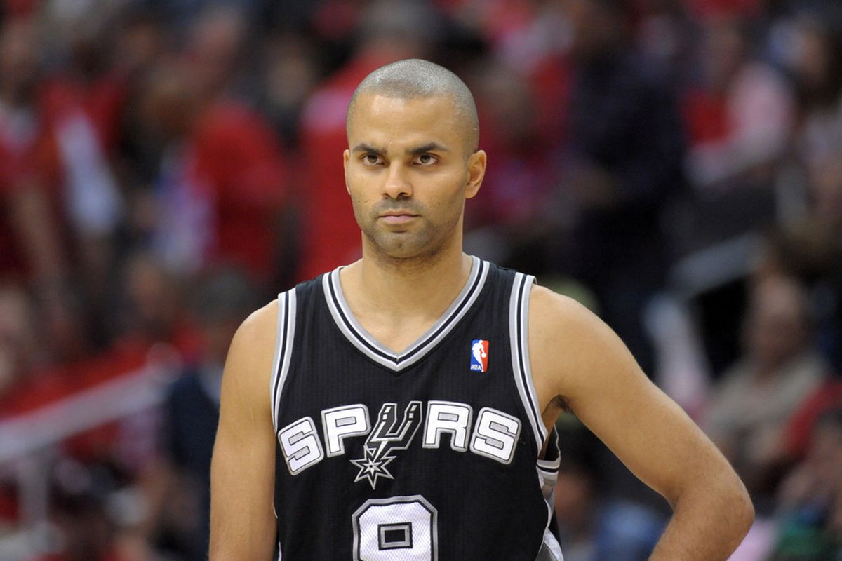 Tony Parker's Mean Face....try not to laugh.