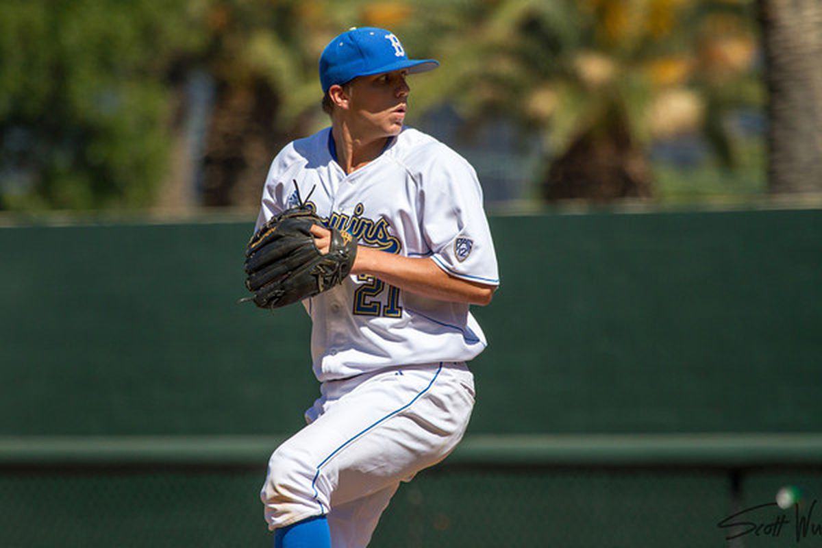 Let's hope Vander Tuig starts stringing together quality starts as UCLA approaches crunch time.  Photo Credit: <a href="http://www.scottwuphotography.com/">Scott Wu</a>