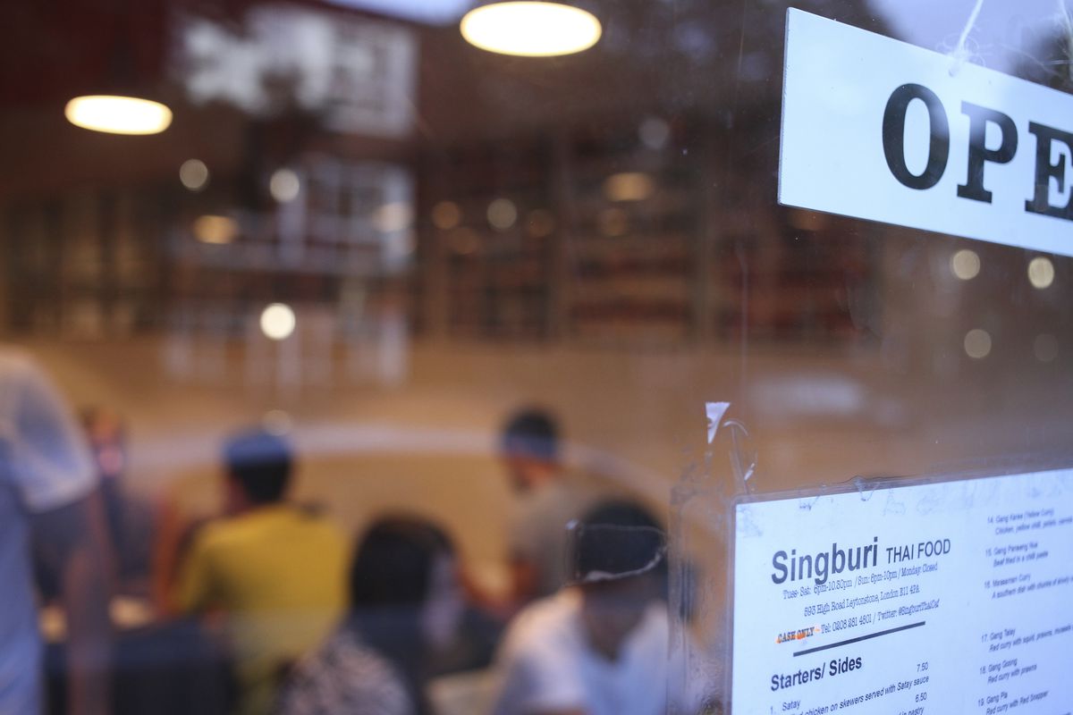 Though the dining room has been closed since March, Singburi has served takeaway customers via collection throughout the pandemic