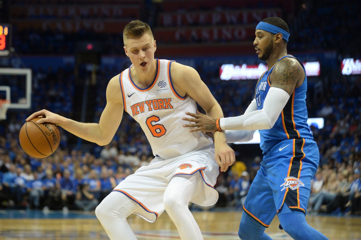 NBA: New York Knicks at Oklahoma City Thunder