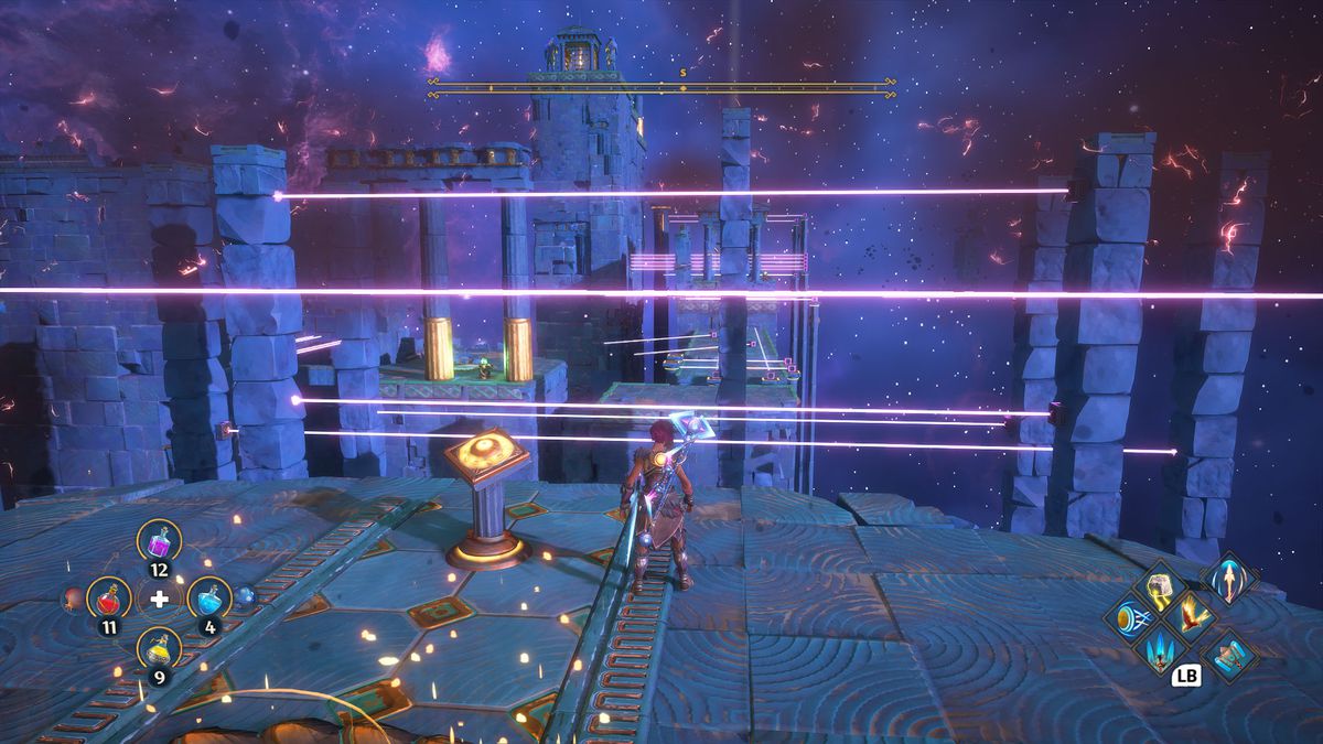 A puzzle solution for The Path to Erebos Vault of Tartaros in Immortals Fenyx Rising