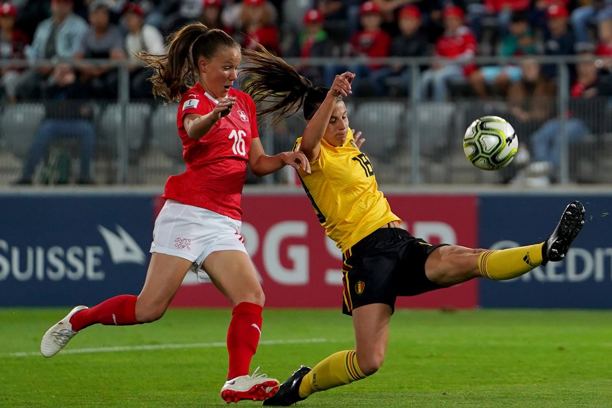 Switzerland v Belgium - FIFA Women’s Cup 2019 UEFA - Play-Off Final