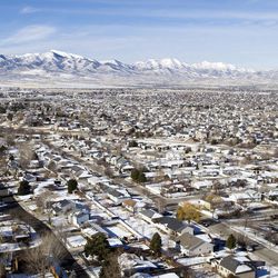 Residential areas clutter the landscape of Herriman on Tuesday, Dec. 20, 2016. The U.S. Census reports Utah is now the fastest growing state in the nation.