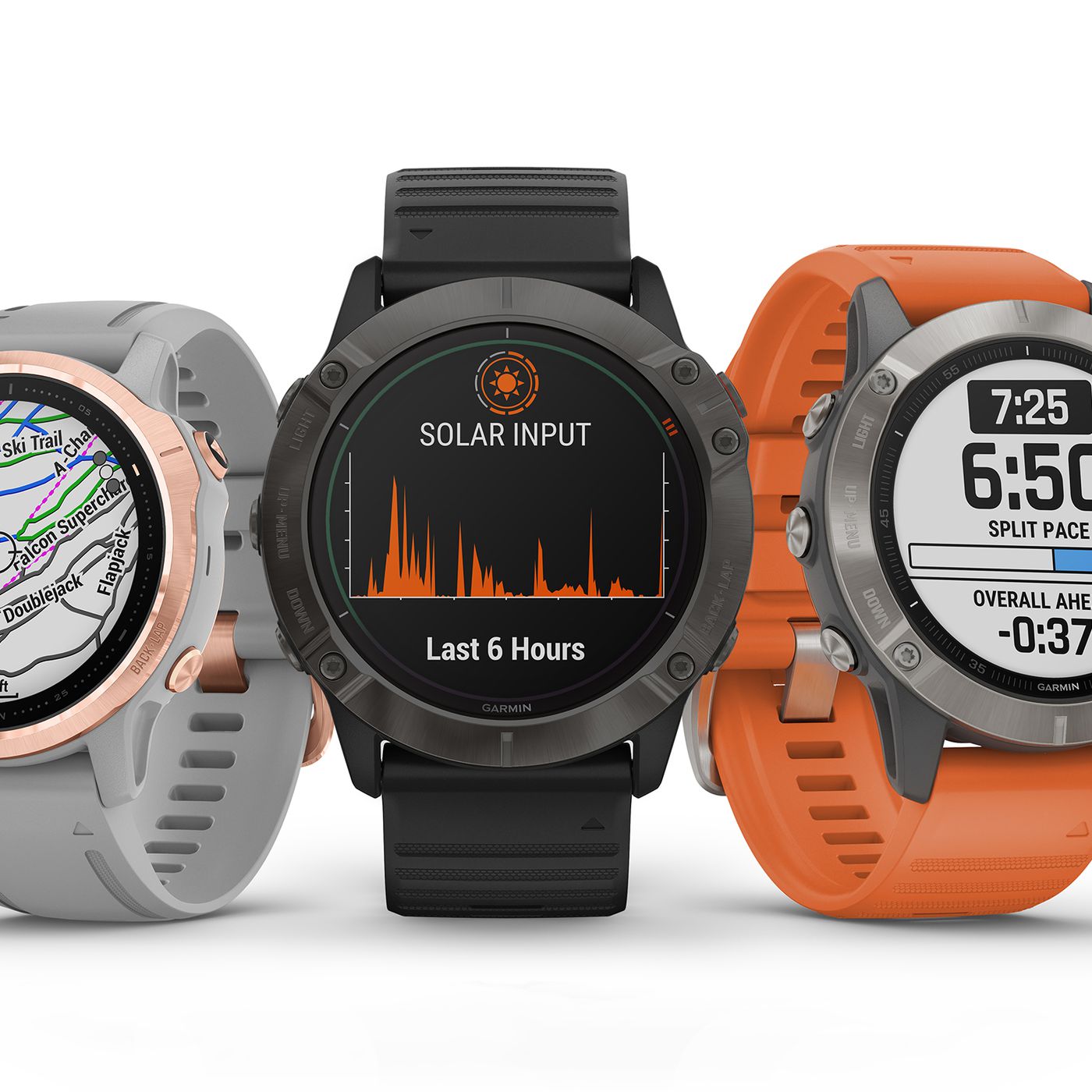 Garmin S New Fenix Gps Sport Watches Feature Solar Charging And
