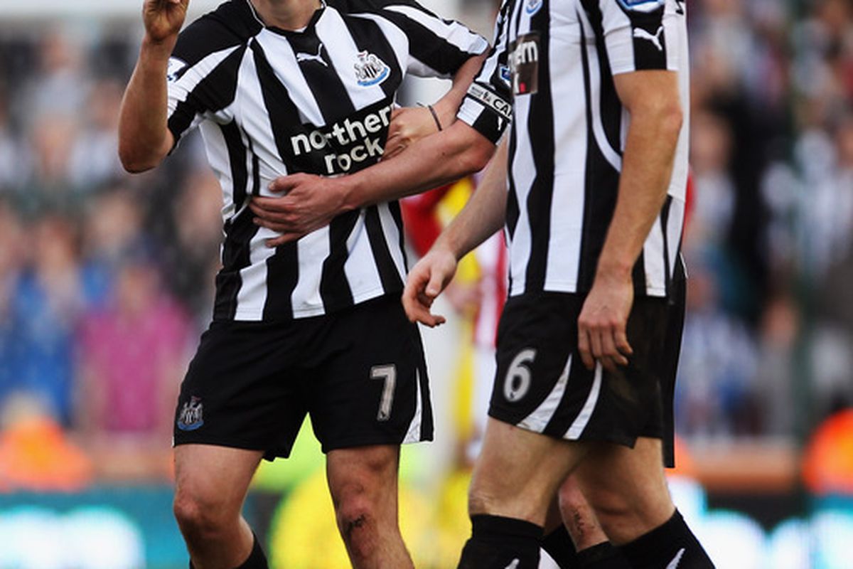 The mercurial Joey Barton has been in good form this season for Newcastle United.  (Photo by Bryn Lennon/Getty Images)