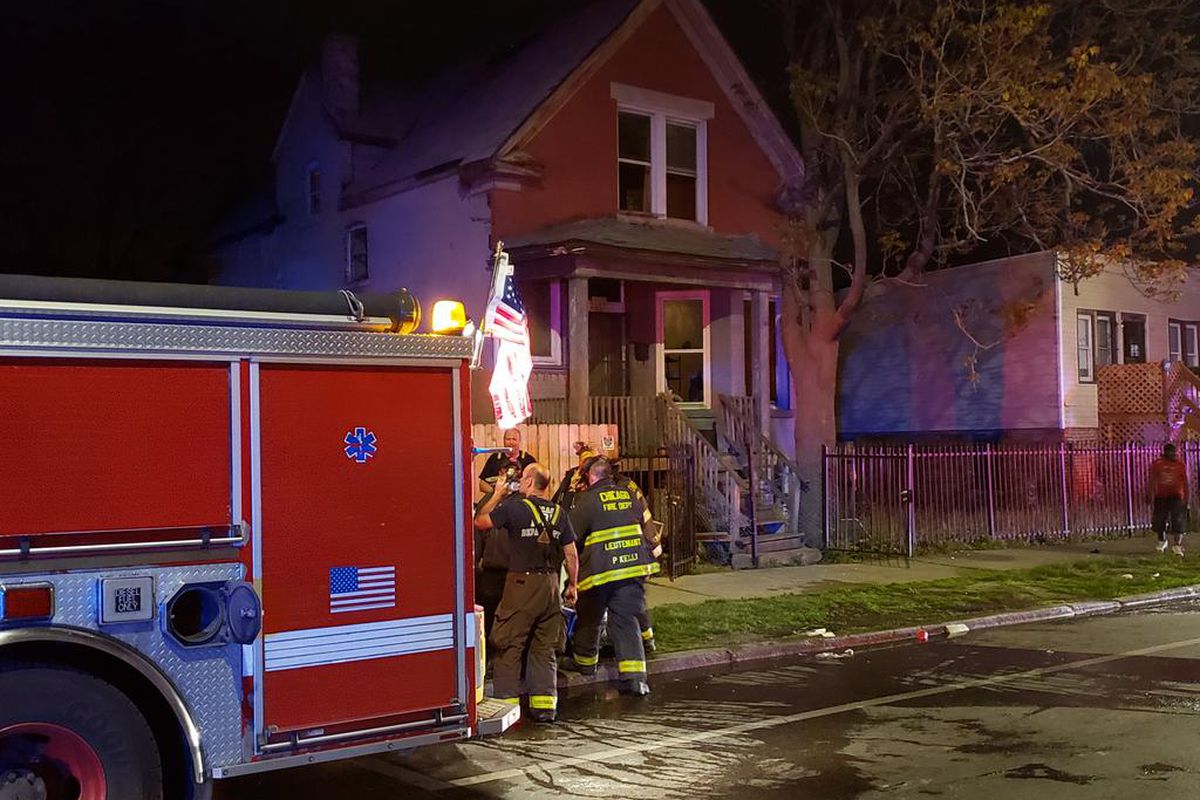 A person was killed and another injured in a house fire May 14, 2021 in West Garfield Park.