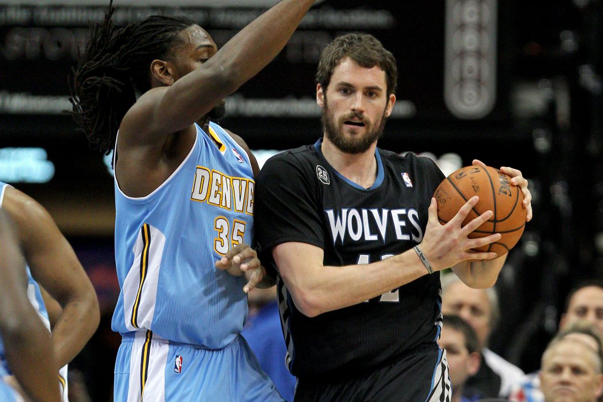 Kenneth Faried and Kevin Love