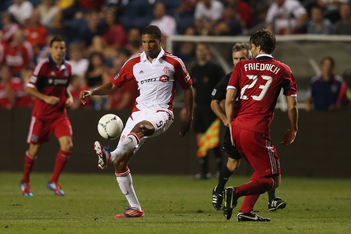 Ryan Johnson is one of five Toronto FC players who will miss tomorrow's match vs the Portland Timbers.
