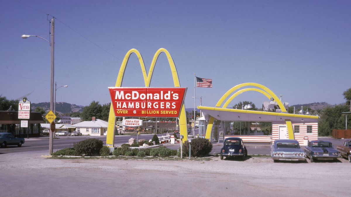 The exterior of a McDonald’s fast food restaurant&nbsp;