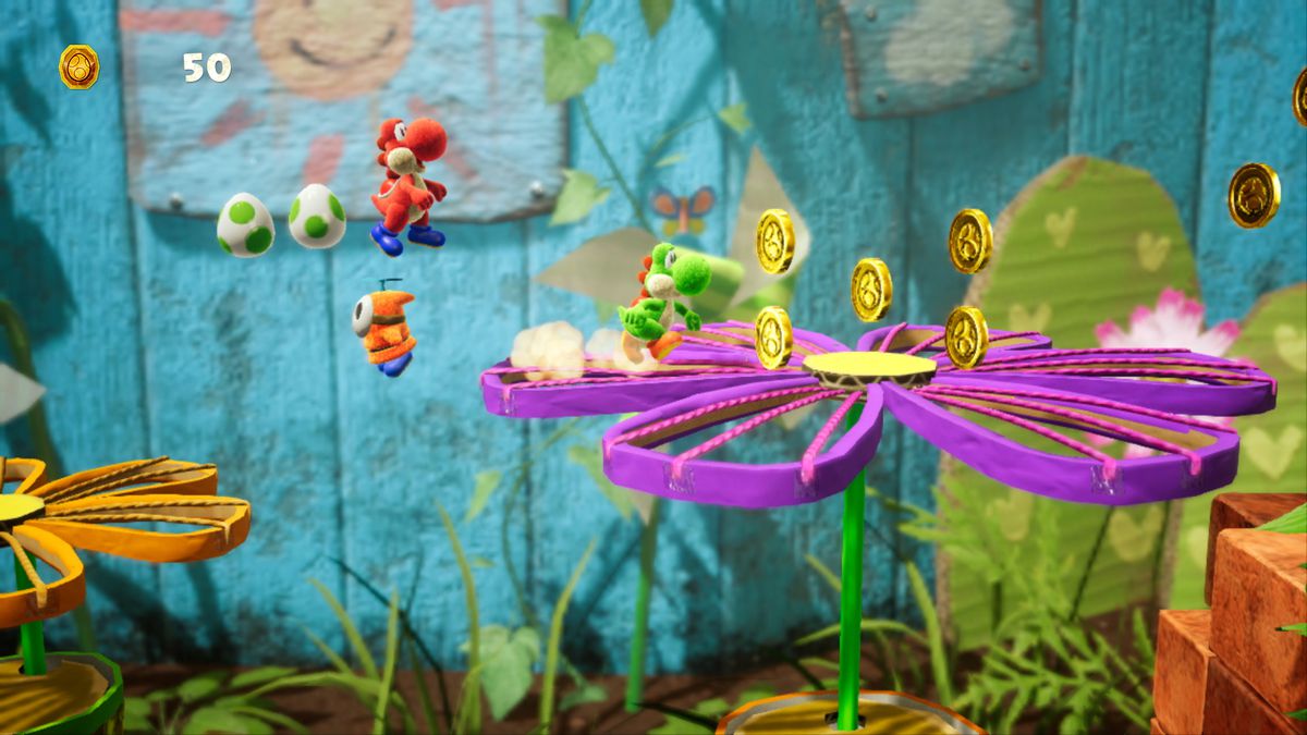 Yoshi’s Crafted World is a symphony of everyday materials