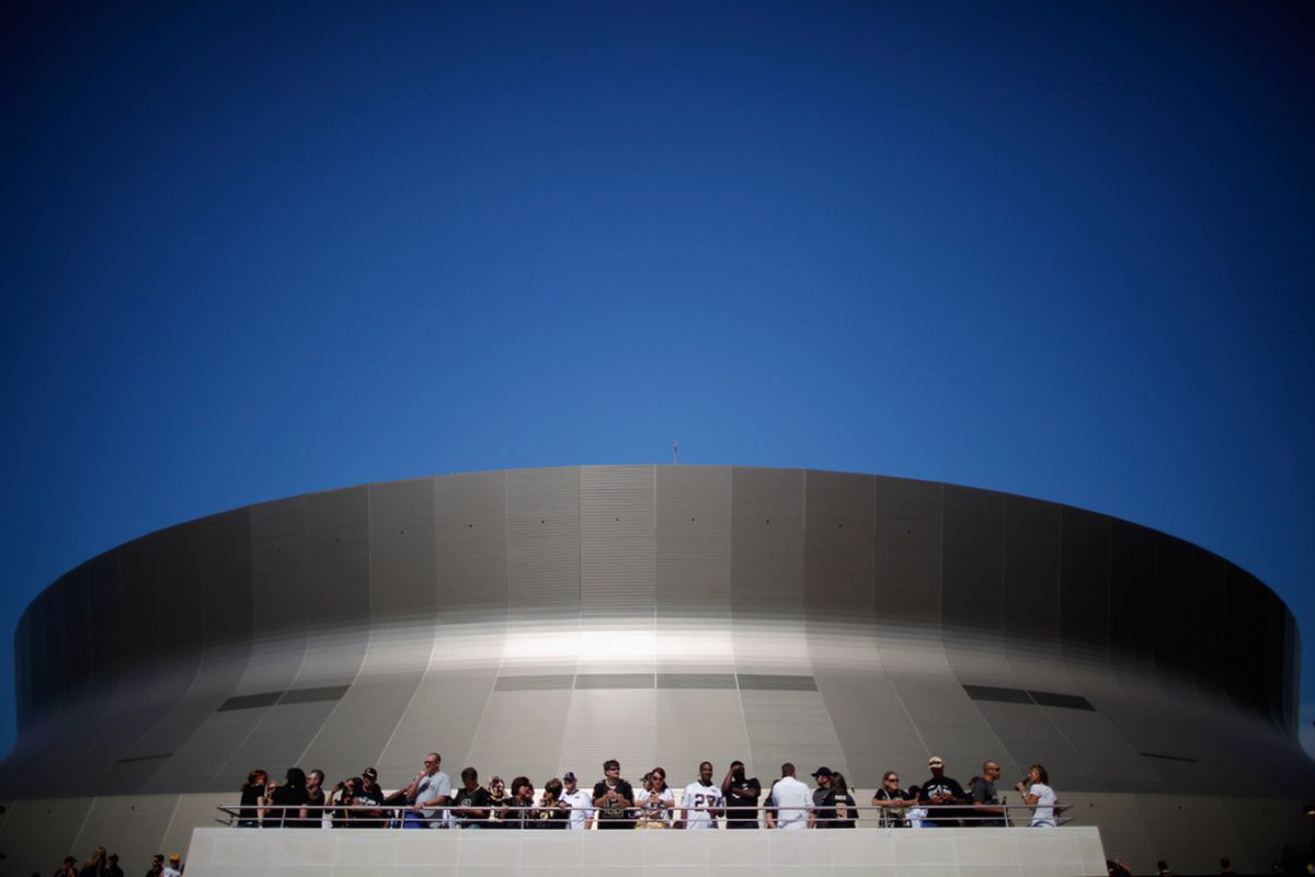 NEW ORLEANS, LA - SEPTEMBER 25:  A general view of the Louisiana Superdome on September 25, 2011 in New Orleans, Louisiana.  (Photo by Chris Graythen/Getty Images)