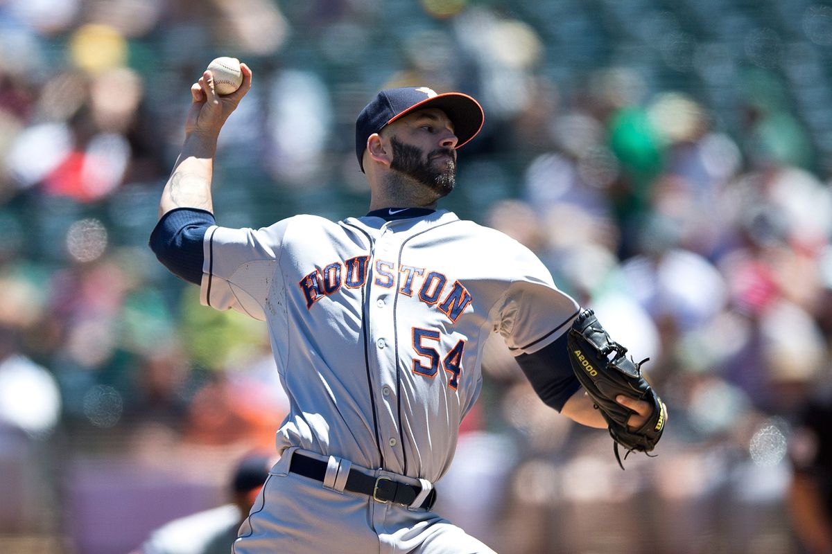 Mike Fiers makes his Minute Maid Park debut this afternoon.