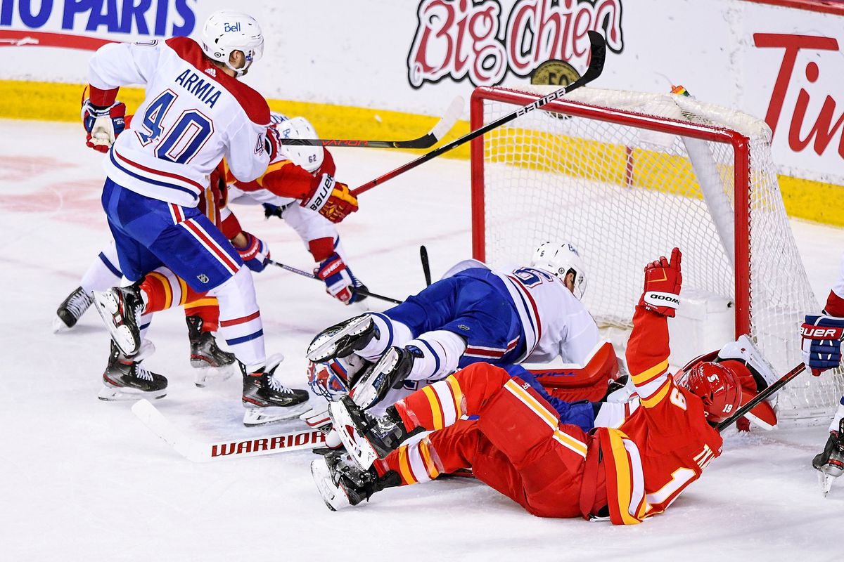 NHL: MAR 13 Canadiens at Flames