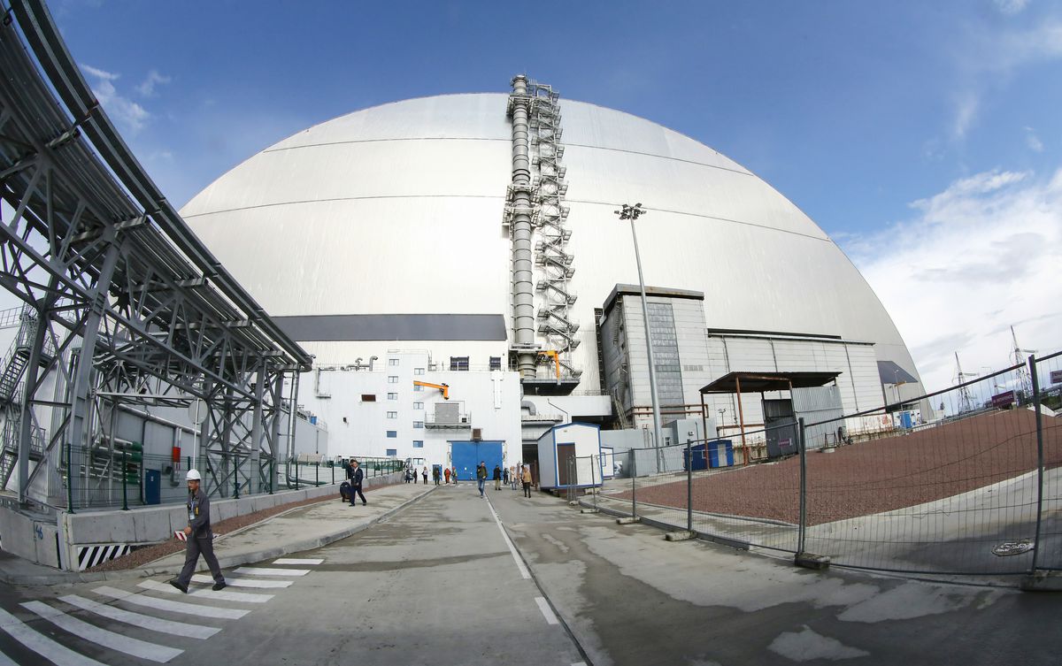 EU hands over new shield built over Reactor 4 of Chernobyl Nuclear Power Plant to Ukraine