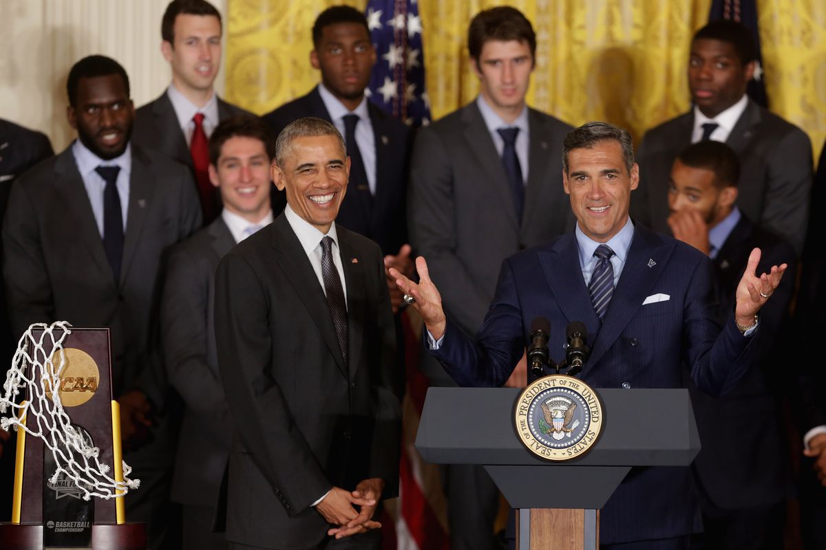 Obama Welcomes NCAA Champion Villanova Basketball Team To White House