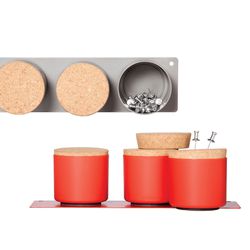 Magnetic jars, $12.99 for set of three.