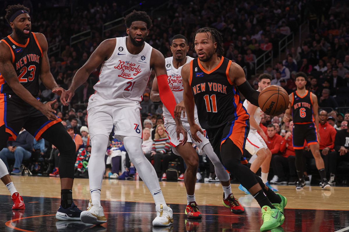 NBA: Philadelphia 76ers at New York Knicks