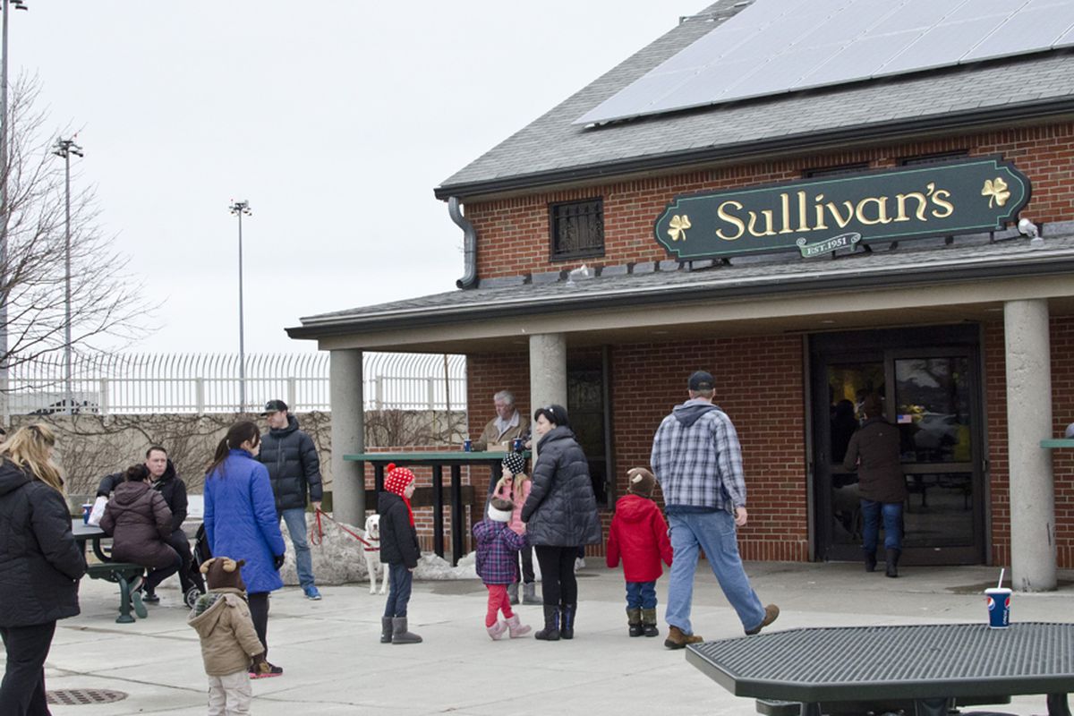 Opening day at Sullivan's in 2013
