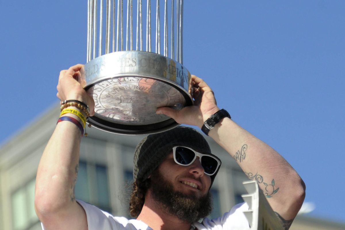 Jarrod Saltalamacchia may never hold a World Series trophy for Miami, but he could contribute to the team eventually getting to that point.