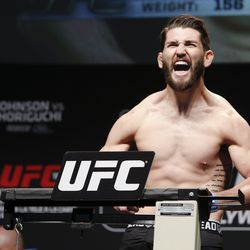 UFC 186 weigh-in photos