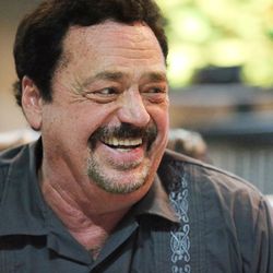 Jay Osmond laughs as he and his brother, Merrill Osmond, talk about their lives and family at Rock Canyon Studios in Provo on Tuesday, June 26, 2018. The brothers are working on a new record.