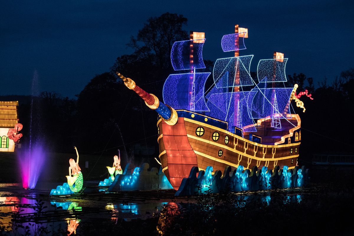 The Festival Of Light Is Unveiled At Longleat