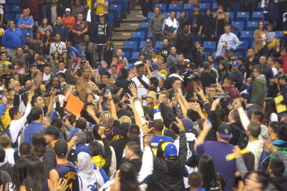 Golden State Warriors fans at the We Believe and Drew Gooden Make-A-Wish Charity Game events might have been eager to get a glimpse of 2011 draft pick Jeremy Tyler, but they probably can't take much from the experience.