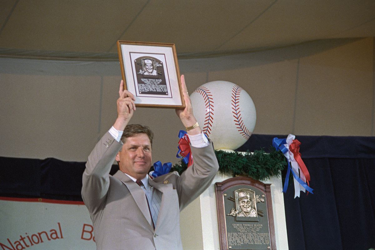 Tom Seaver Inducted Into the Baseball Hall of Fame