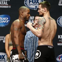 UFC Fight for the Troops 3 weigh-in photos