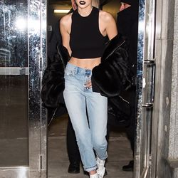 2/12: Outside the Fenty Puma by Rihanna presentation. Photo: Gilbert Carrasquillo/Getty Images