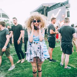 How did New Yorkers dress for the first-ever Panaroma Festival, a.k.a. "Coachella East"? Predictably festival-y. Scroll through the gallery to see the best looks.