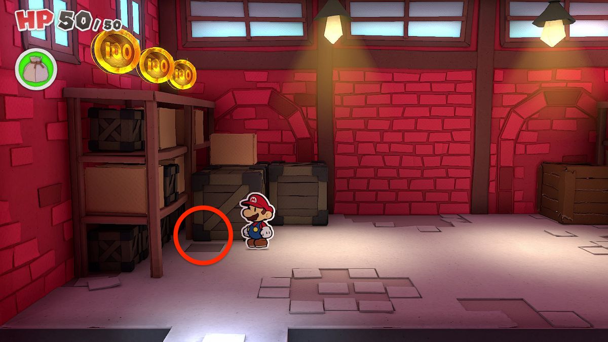 Paper Mario: The Origami King guide: Toad Town collectibles locations 