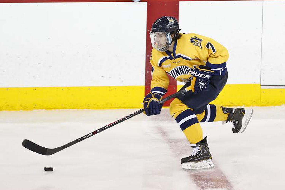 Quinnipiac forward Sam Anas is the only freshman up for the award.