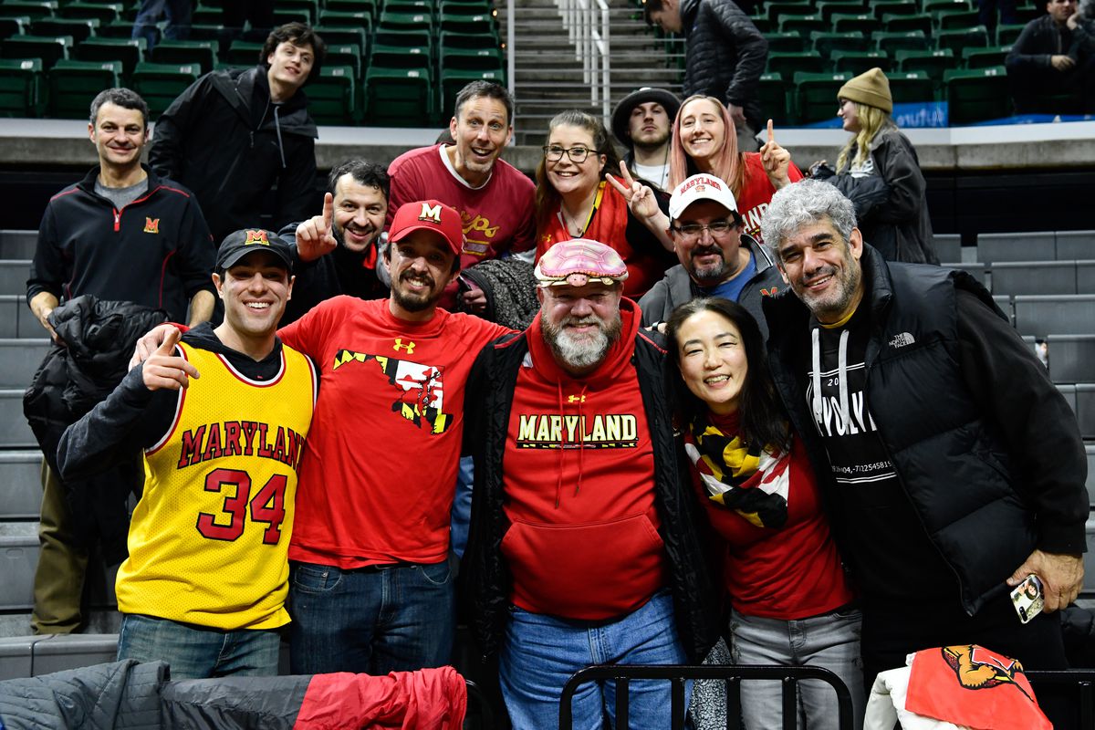 Maryland fans, Michigan State, 2020