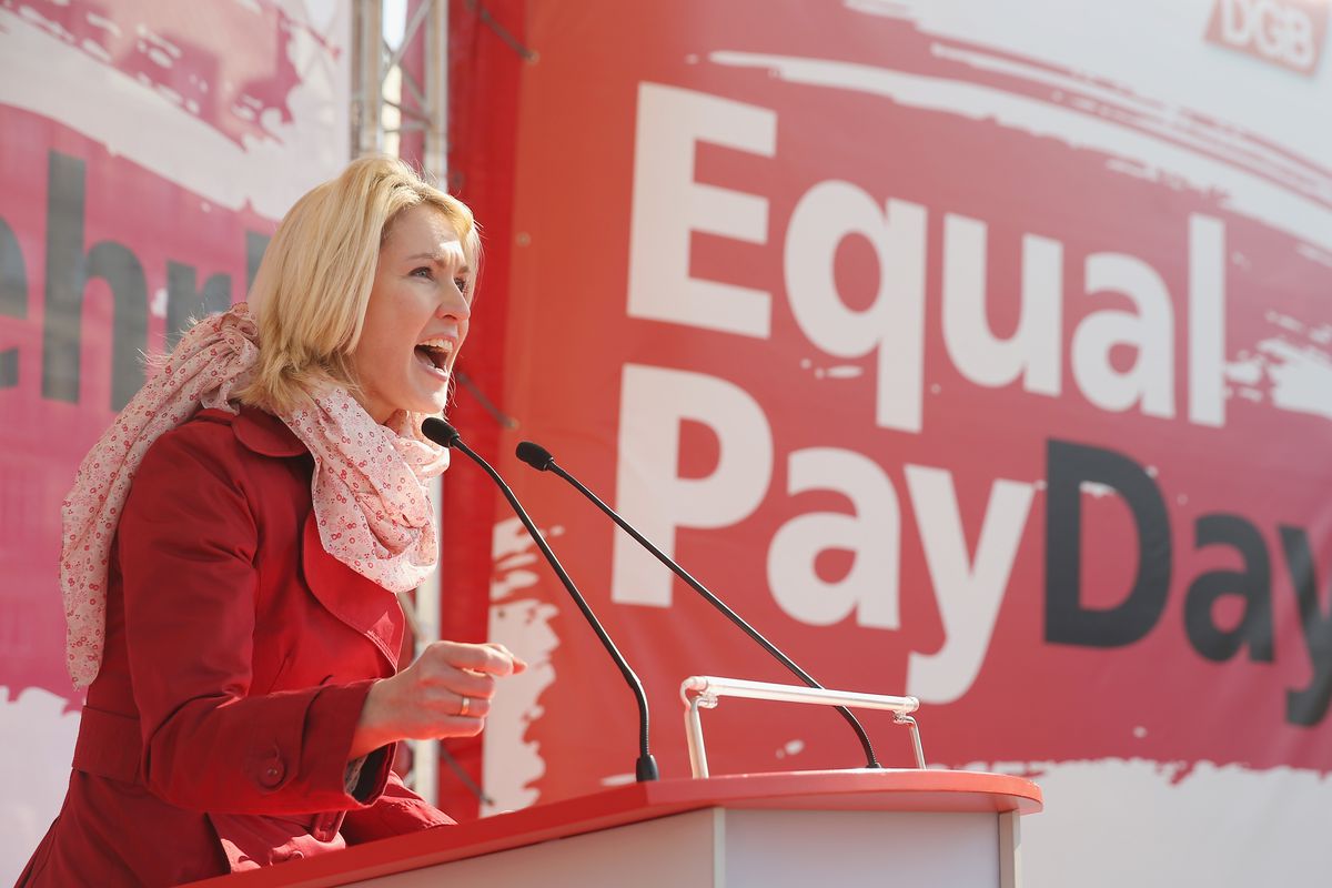 Women Rally On Equal Pay Day